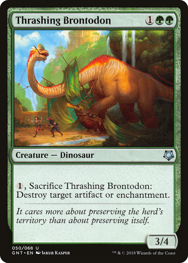 Thrashing Brontodon (gnt)
