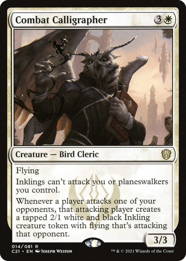 Combat Calligrapher (c21)