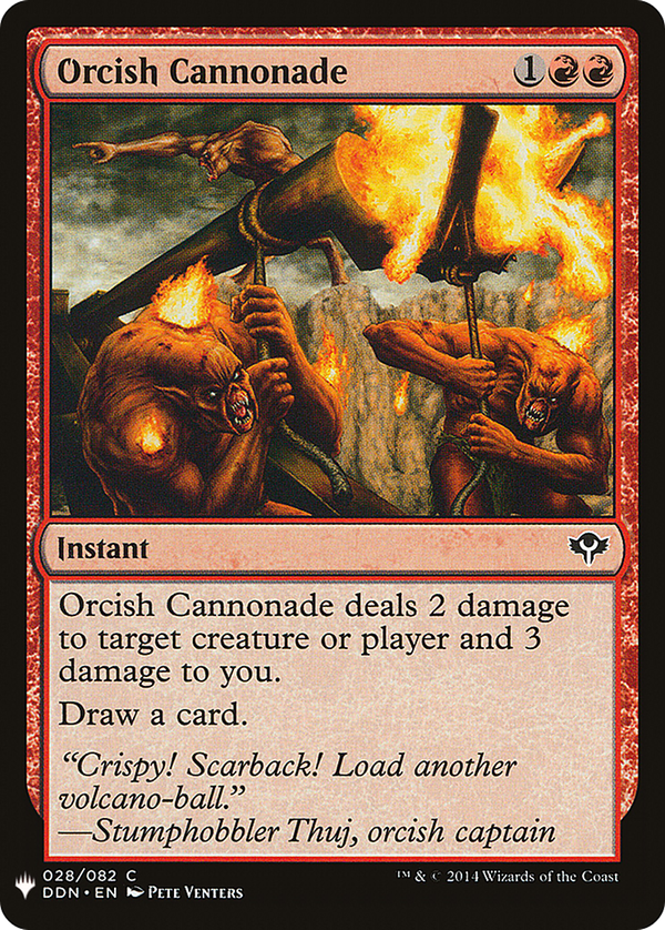 Orcish Cannonade (plst)