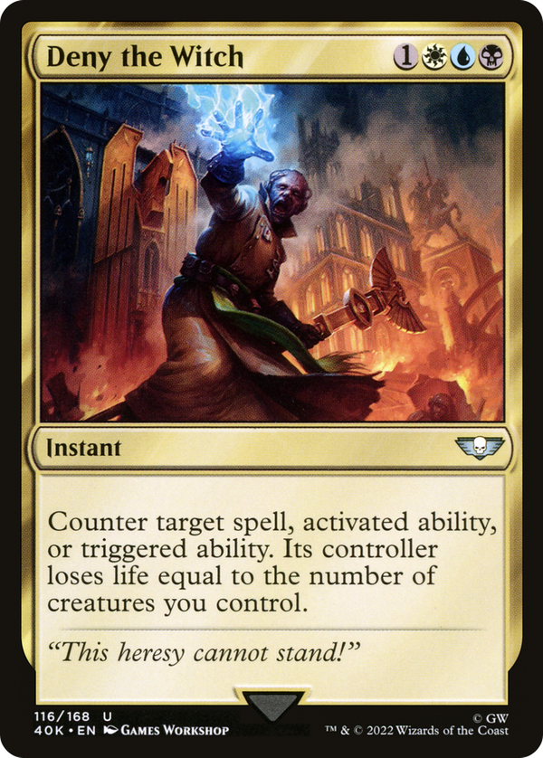 Deny the Witch (40k)