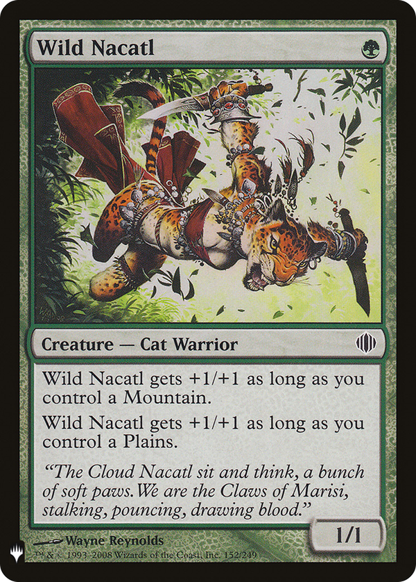 Wild Nacatl (plst)