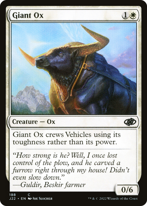 Giant Ox (j22)