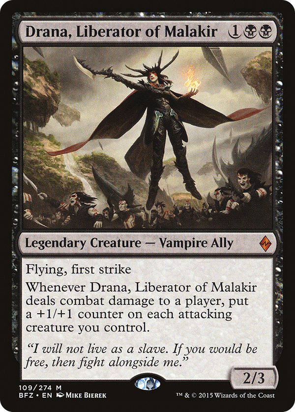 Drana, Liberator of Malakir (bfz)