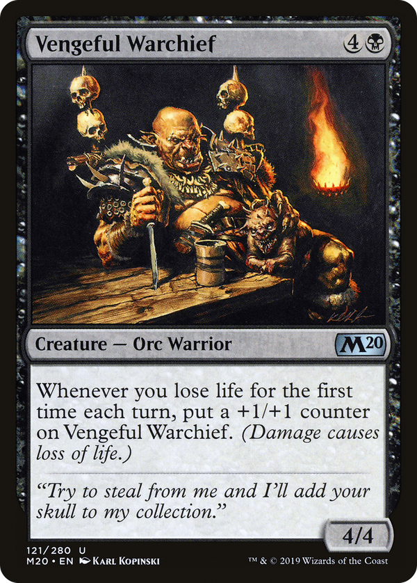Vengeful Warchief (m20)