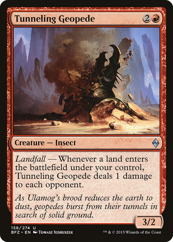 Tunneling Geopede (bfz)