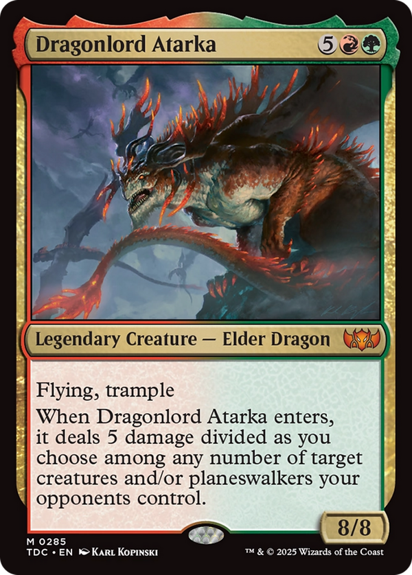 Dragonlord Atarka (tdc)