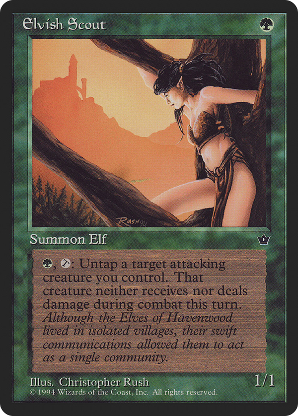 Elvish Scout (fem)