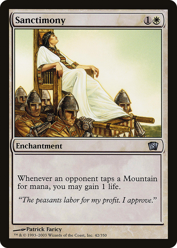 Sanctimony (8ed)