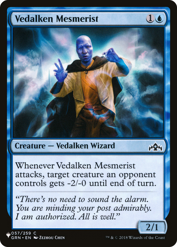 Vedalken Mesmerist (plst)