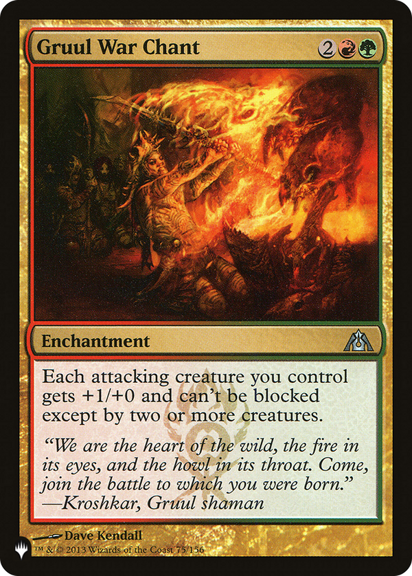 Gruul War Chant (plst)