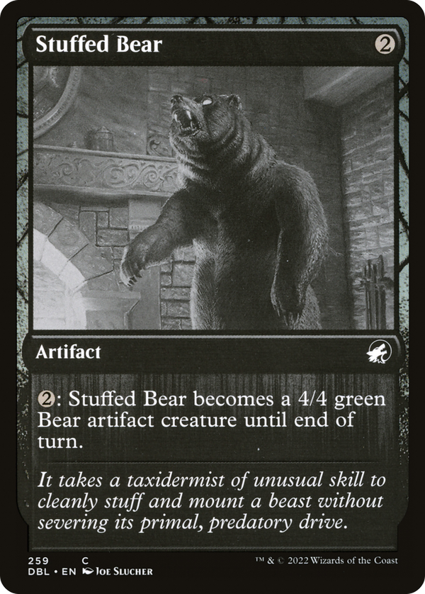 Stuffed Bear (dbl)