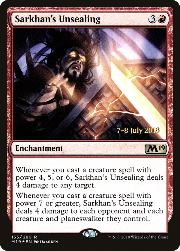 Sarkhan's Unsealing (pm19)