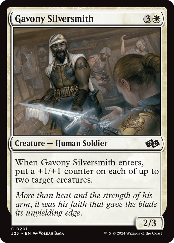 Gavony Silversmith (j25)