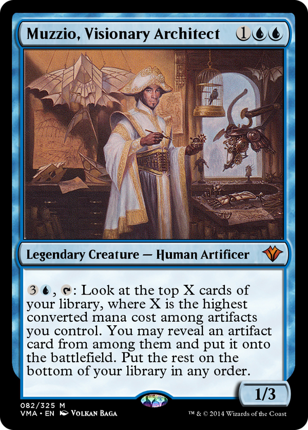 Muzzio, Visionary Architect (vma)