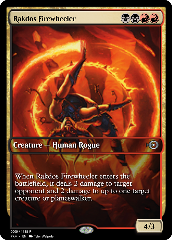 Rakdos Firewheeler (prm)