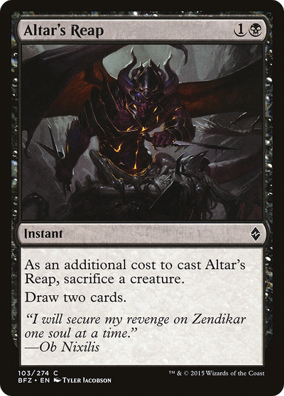 Altar's Reap