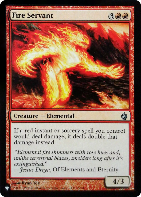 Fire Servant (plst)