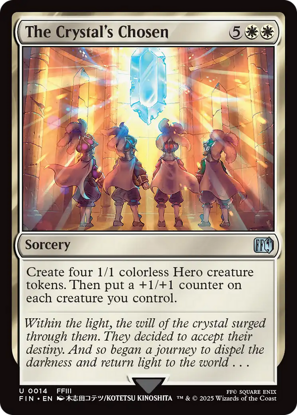 The Crystal's Chosen (fin)