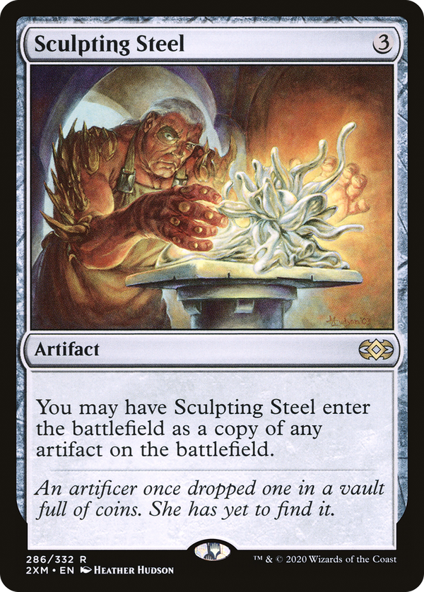 Sculpting Steel (2xm)