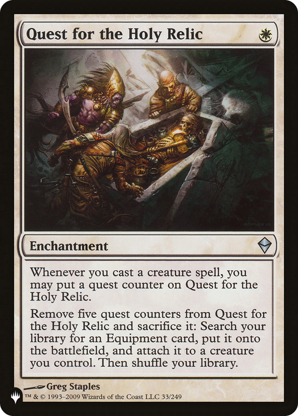 Quest for the Holy Relic (plst)