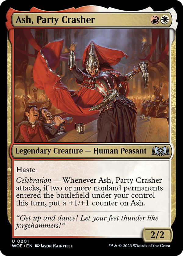 Ash, Party Crasher (woe)