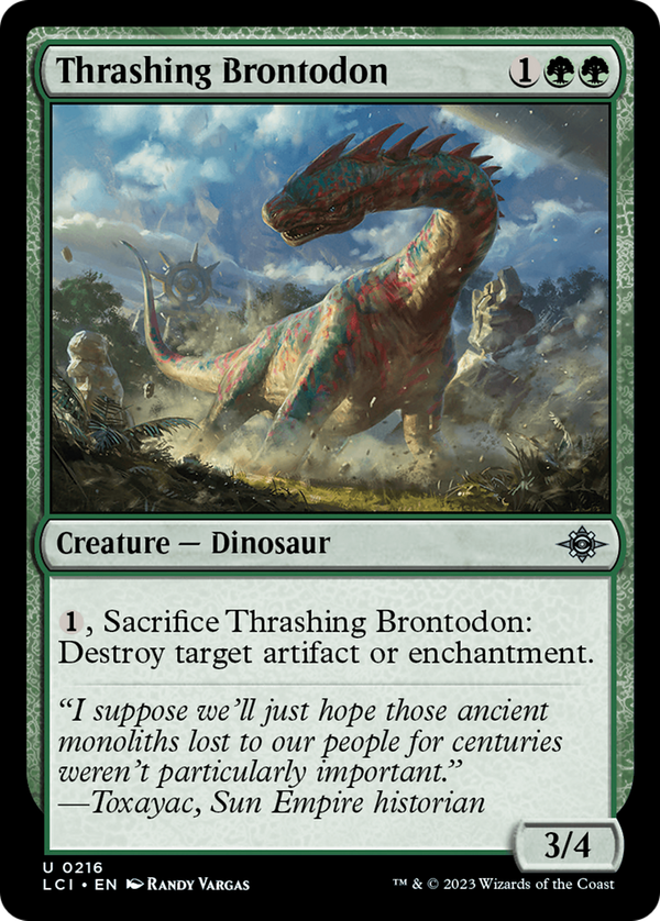 Thrashing Brontodon (lci)