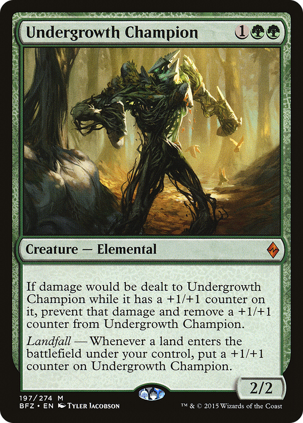 Undergrowth Champion (bfz)