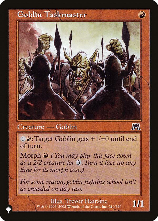 Goblin Taskmaster (plst)