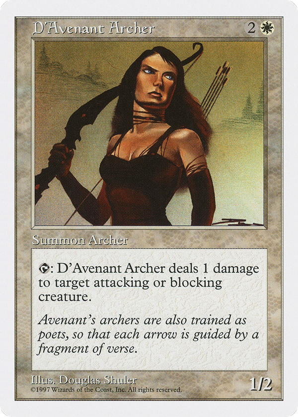 D'Avenant Archer (5ed)