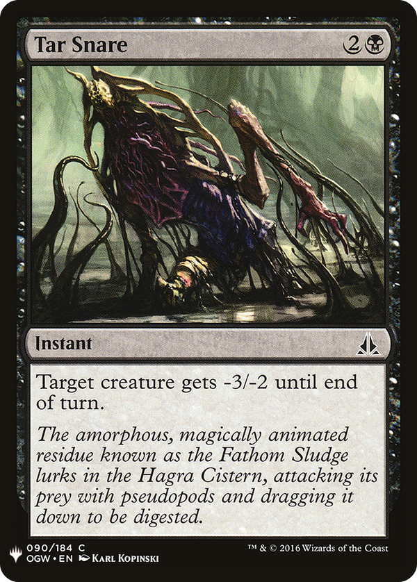Tar Snare (plst)
