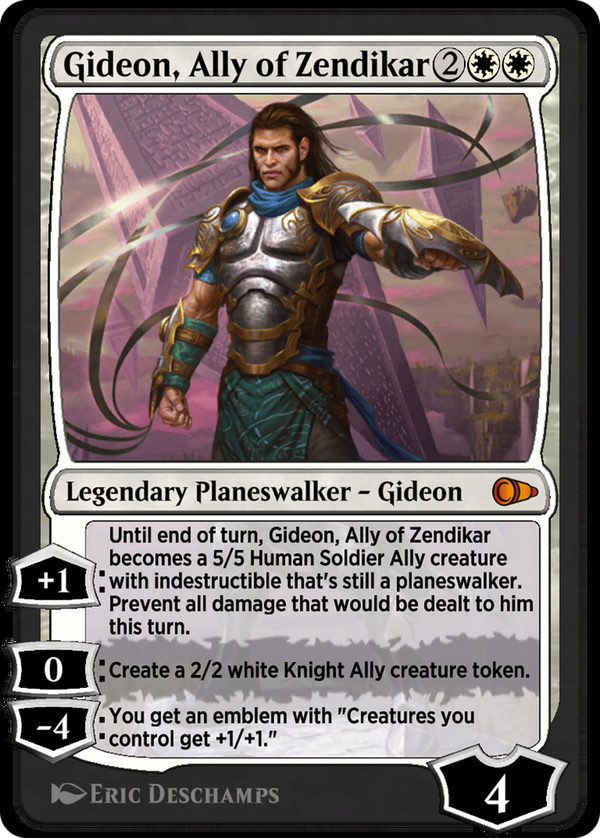 Gideon, Ally of Zendikar (pio)