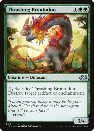 Thrashing Brontodon