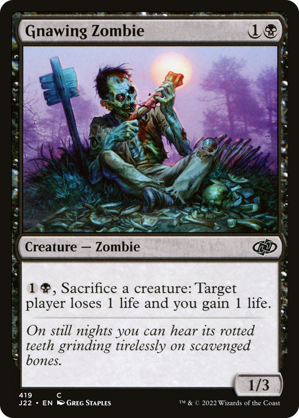 Gnawing Zombie (j22)