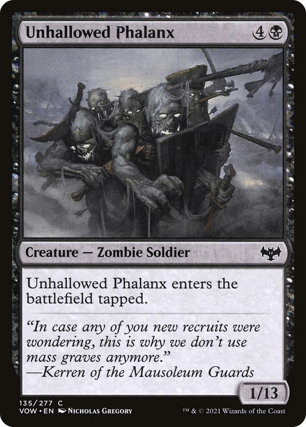 Unhallowed Phalanx (vow)