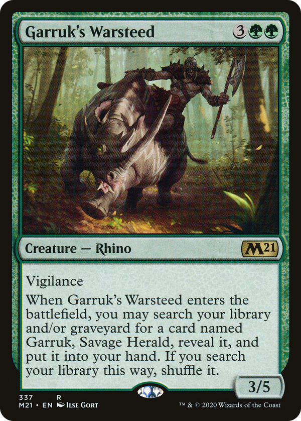 Garruk's Warsteed (m21)