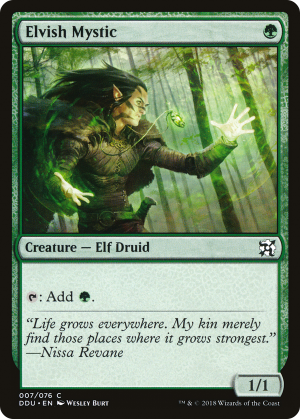 Elvish Mystic (ddu)