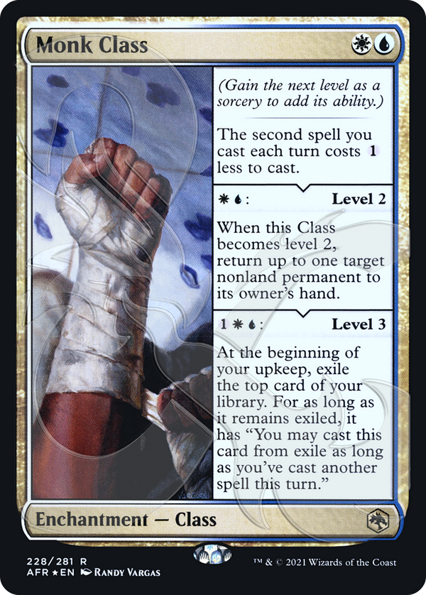 Monk Class (pafr)