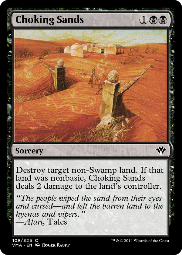 Choking Sands (vma)