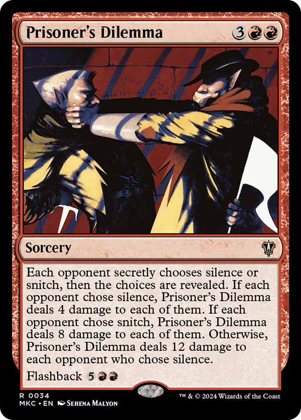 Prisoner's Dilemma (mkc)