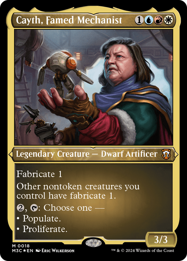 Cayth, Famed Mechanist (m3c)