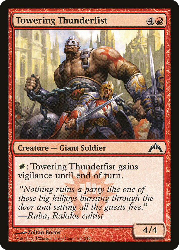 Towering Thunderfist (gtc)