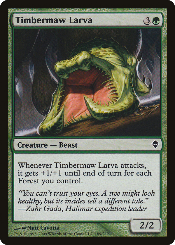 Timbermaw Larva (zen)