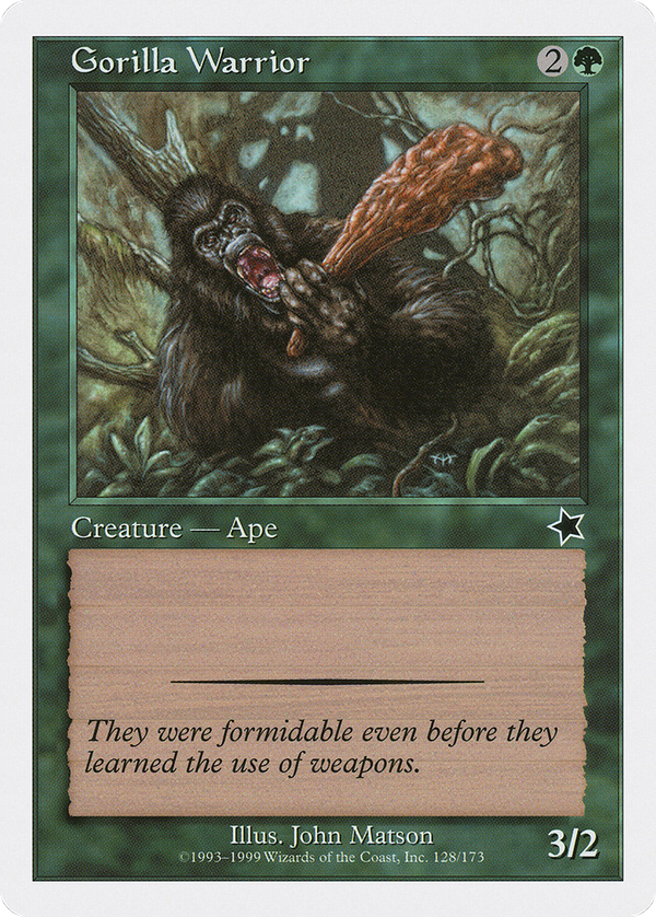 Gorilla Warrior (s99)