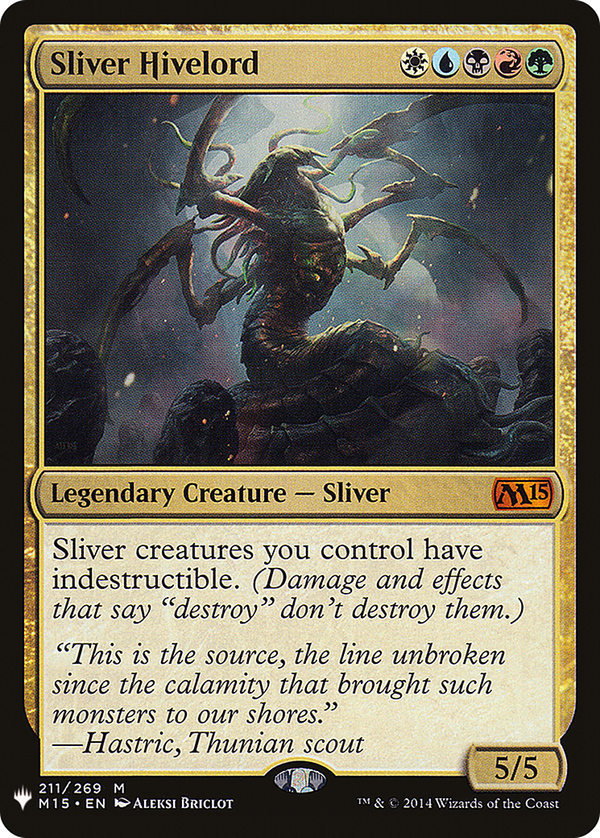 Sliver Hivelord (plst)