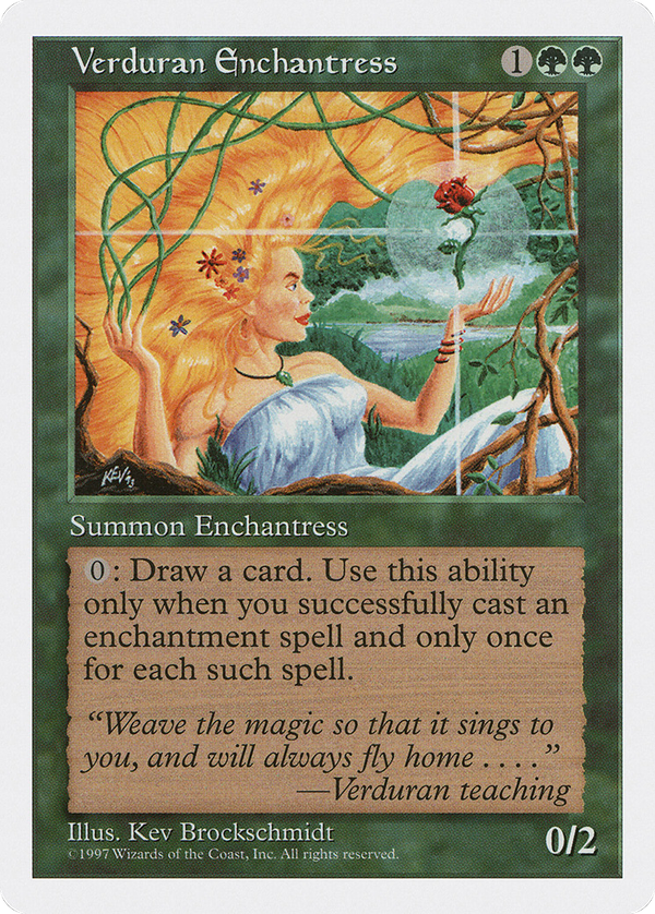 Verduran Enchantress (5ed)