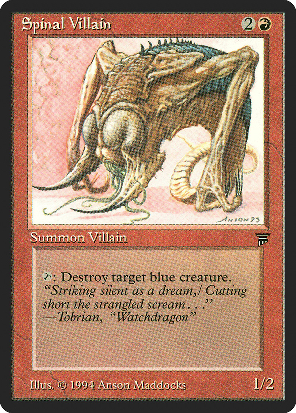 Spinal Villain (leg)