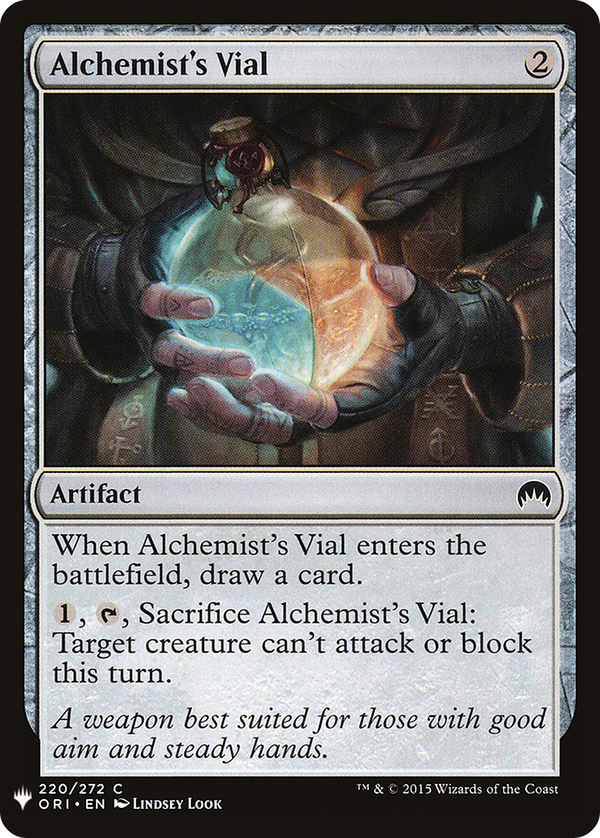 Alchemist's Vial (plst)