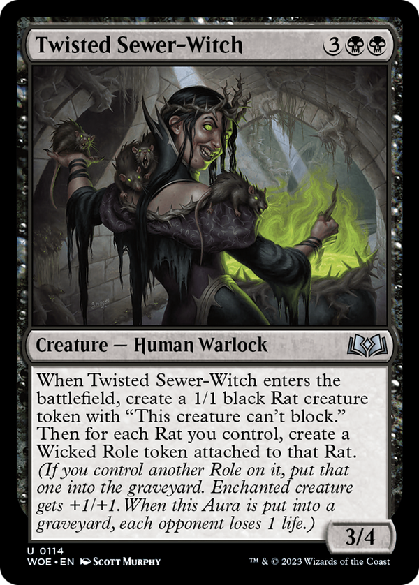 Twisted Sewer-Witch (woe)