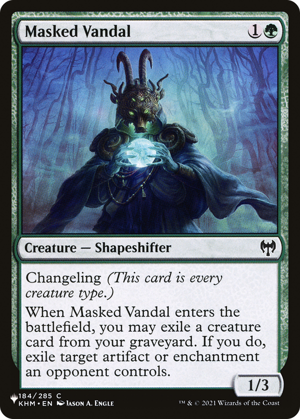 Masked Vandal (plst)
