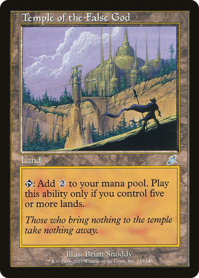 Temple of the False God